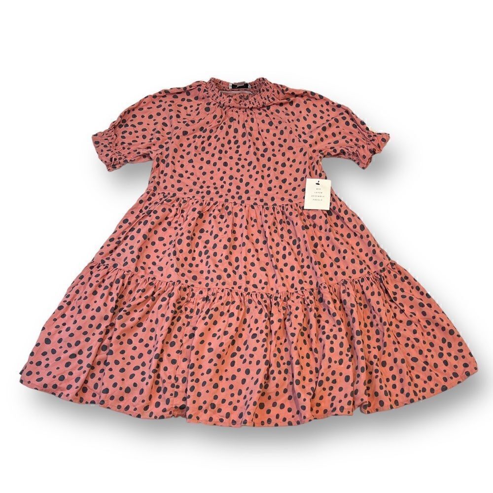Free Assembly Girls Smocked Neck Dress Size Large